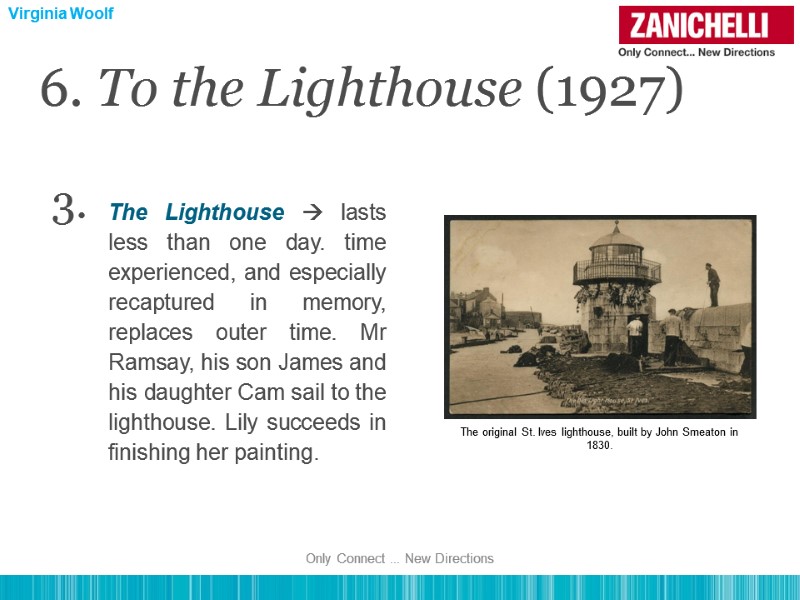 6. To the Lighthouse (1927) The Lighthouse  lasts less than one day. time